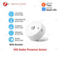 Zigbee 24G MMWave Human Presence Sensor Microwave Radar Occupancy Motion Detector Smart Home Works with Zigbee2MQTT TUYA APP