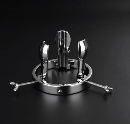 1pcs, Adjustable Huge Stainless Steel Anal Dilator Metal Vaginal Speculum Fisting Vaginal Dilator Anal Training  Adult Sex Toys