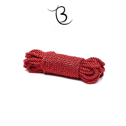 10m Shibari Bondage Rope,Soft Jute for Japanese Rope Art,Skin-Friendly for Beginners,Natural Color Skin-Safe Jute Couples Play