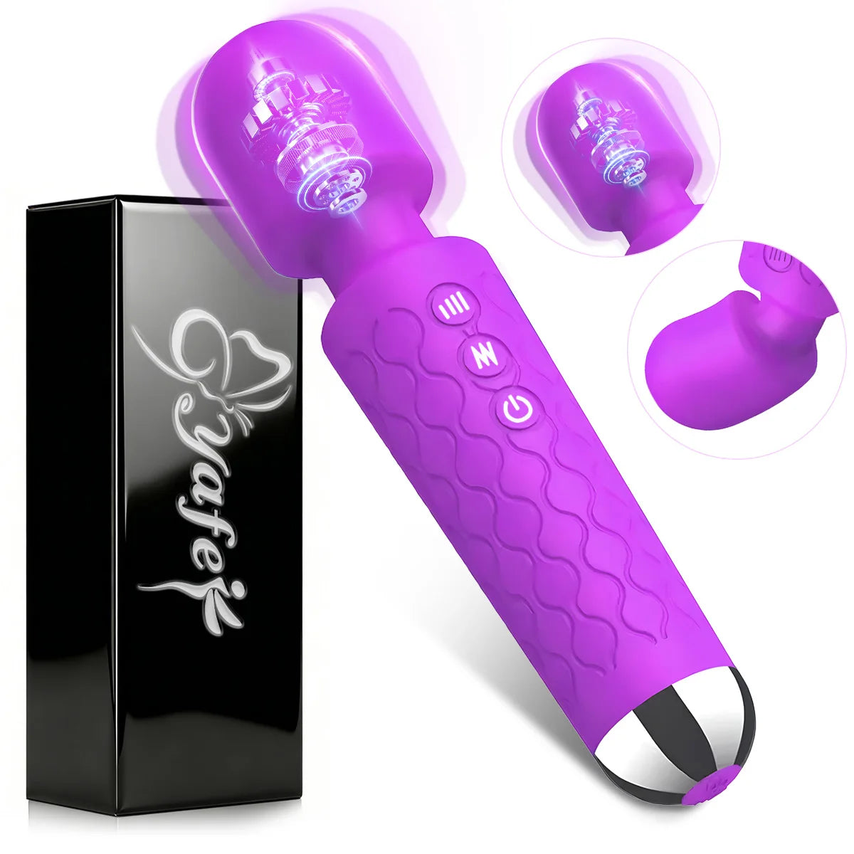 Wireless Dildos AV Vibrator Magic Wand for Women Clitoris Stimulator G Spot Massager Vibrator Female Masturbator Adult Sex Toys