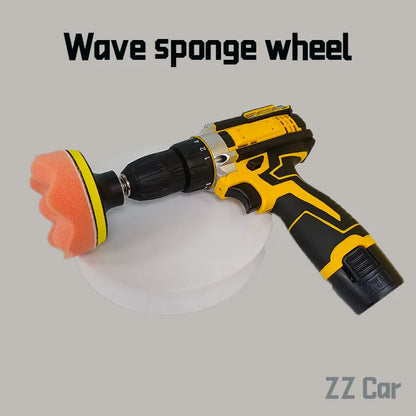 Car Waxing Polishing Sanding Machine Wireless Car Paint Scratch Repair Windscreen Glass Oil Film Remove Machine leather care