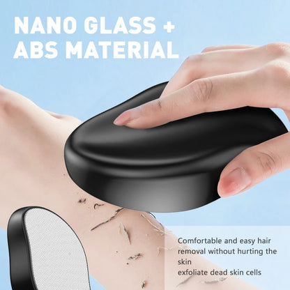 Portable Epilator Crystal Hair Eraser for Women and Men Painless Exfoliation Hair Removal Reusable Body Beauty Depilation Tools