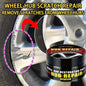 White Silver Aluminum Alloy Car Wheel Rim Scratch Refurbishment Paste for Electroplating Chrome Repair