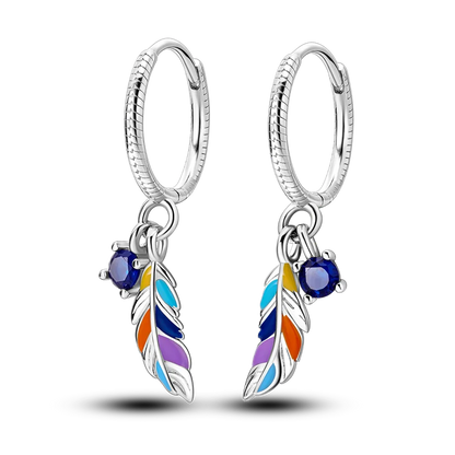 925 Sterling Silver Earrings Jewelry Hoop Flower Ear Studs Campanula Sparkling Pave Earring Wedding Gift For Women Anniversary