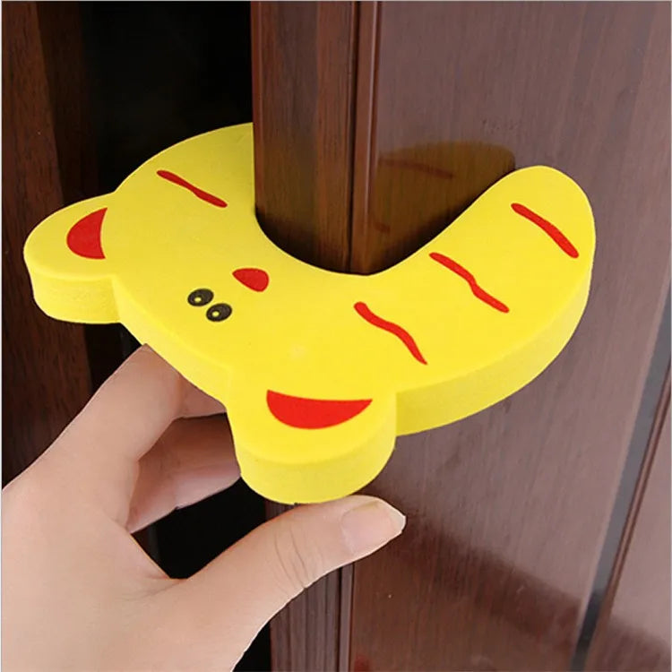 7pcs/set Door Stops Blocker Baby Door Stop Baby Protections Baby Door Security Protection for Children Door Pinch Guard Hinge