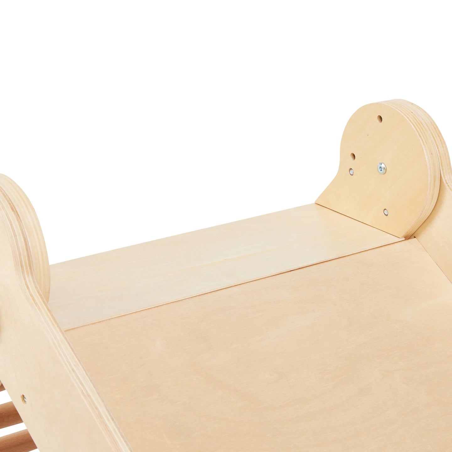 Mamabrum Large Wooden Children's Slide Ladder Folding Montessori Educational Toy for Toddler 3 + 4 + 5 +