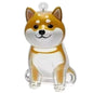 Clear Pet Hair Keychain Cute Dog Fur Keepsake Holder Creative Transparent Pet Hair Memorial Collection Pendant For Dog/Cat
