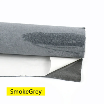 20x30-100*143cm Synthetic Leather Self-adhesive Fabric Suede Adhesive Fabrics By Meter Car Interior Door Velvet Cloth DIY Trims