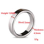 Top Quality Small Large Size Male Penis Ring Lock Stainless Steel Heavy Metal Cock Ring Ball Stretcher Erection Sexy Toy For Man