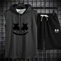 Brand Summer Men's Two Piece Set CasualT-Shirt and Shorts Set Mens Sports Suit Fashion Short Sleeve Tracksuit Hooded T-shirt