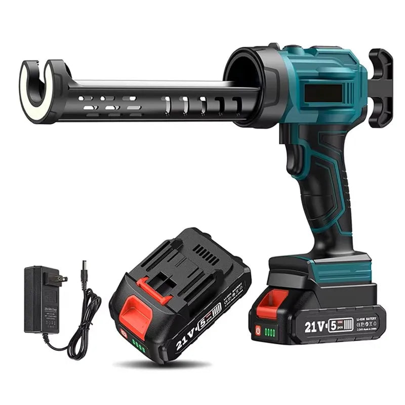 Electric Glue Gun Glass Glue Caulking Gun 4 Speeds Cordless Doors and Windows Electric Sewing Glue Tool for Makita 18V Battery