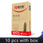 Golden Color Delayed Ejaculation Condoms For Men Reduce Sensitivity Long Lasting Latex Condom Penis Sleeve Dick Cook Sex Shops