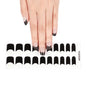 16/18/20Tips Semi-Cured Gel Nail Strips Adhesive Full Cover Stickers for Nails UV Lamp Need Press On Nails Fashion Manicure
