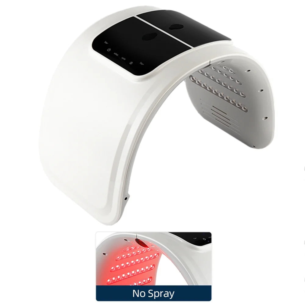 Skin Hydrating Sprayer LED Mask Facial Machine Nano Mist 7 Colors LED Photon Machine Face&Body Salon SPA Home Use Skin Care