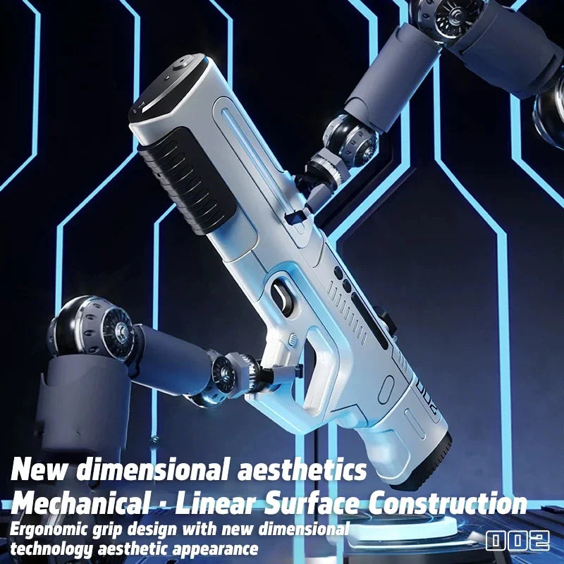 2025 NEW Pulse Electric Water Gun Toy With Fire Spray,Fully Automatic Summer Adult Beach Pool Battle Shooting Water Spray Toy