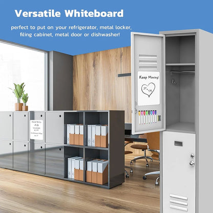 A4 Size Magnetic Whiteboard Vinyl Fridge Dry Erase White Board Refrigerator Magnet Note Flexible Remind Message Boards