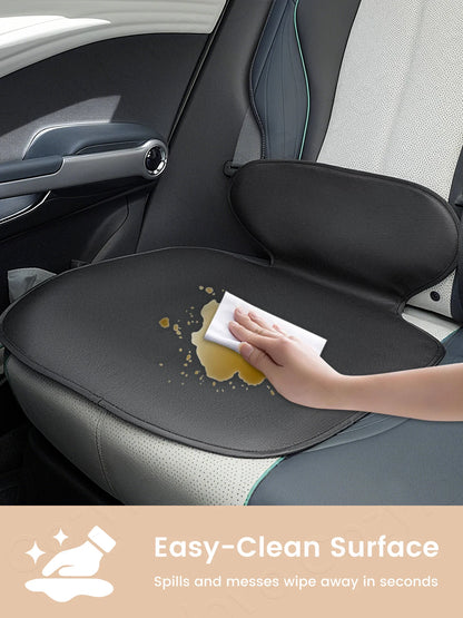 1/2 PCS PU Leather Car Seat Protector Waterproof Non-slip Child Car Seat Mat for Baby Safety Seats