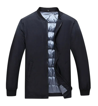 Winter New Arrived Men Thickened Down Jacket -30 Winter Warm Down Coat Jacket Men Fashion Long White Duck Hooded Down Parkas