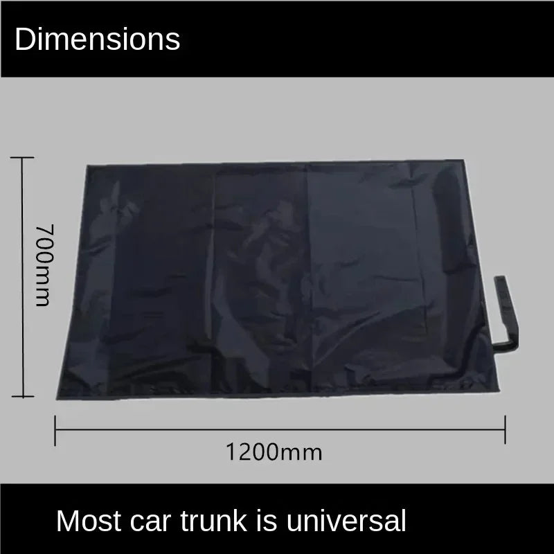 Car Trunk Mat Special Mat for Driver Anti-fouling Waterproof Luggage Trunk Mat for All Cars Driver Waterproof Mat