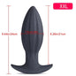 Soft Anal Plugs for Gay Men Prostate Massage Liquid Silicone 35-80mm Huge Butt Plug Anal Training Comfortable To Wear But Plug