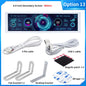 3.5 / 5 Inch IPS Type-C Secondary Screen Mini Computer USB Display CPU GPU RAM HDD Monitor with Holder Metal Case No Use AIDA64