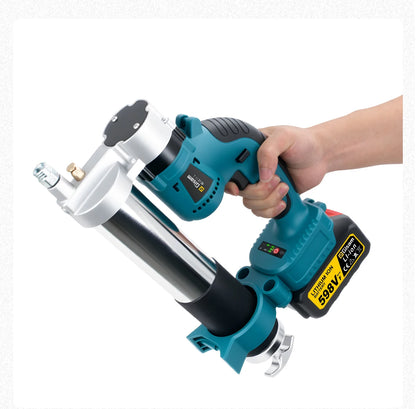 Gisam 10000PSI Brushless Electric Grease Gun Kit Electric High-Performance Grease Gun Set Power Tool For Makita 18v Battery Pins