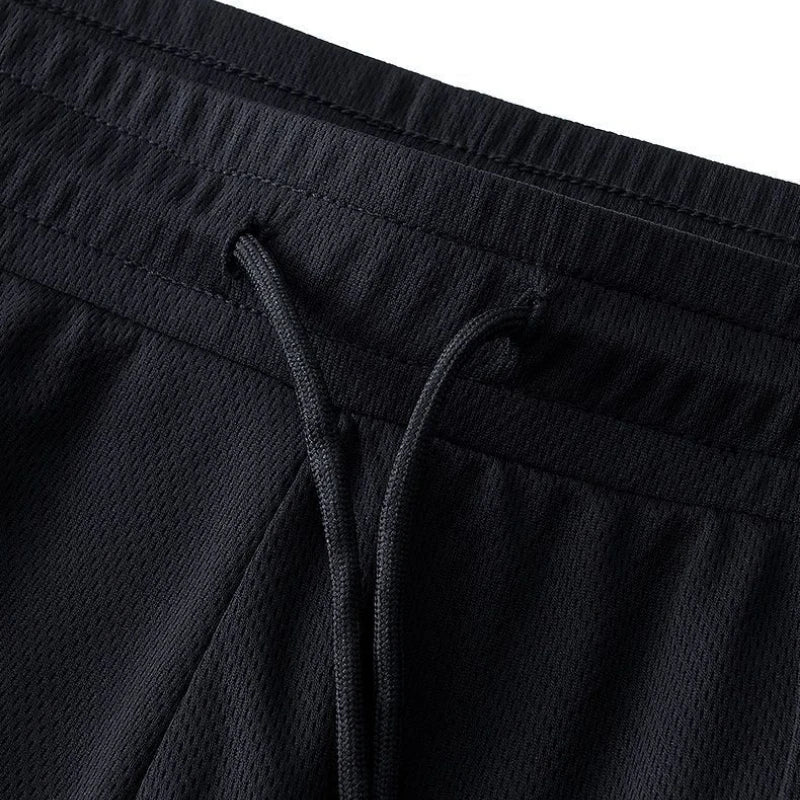 Summer Men's Clothing Fashion Casual Basketball Suit Street Sportwear 2 Piece Breathable Short Sleeve T-Shirt+Jogging Shorts Set