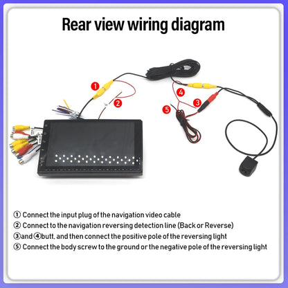 CCD Full HD Fisheye Rear View Camera For KIA Sorento R XM 2010 2011 2012 2013 2014 2015 Car Reverse Parking Monitor