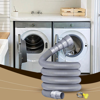 Foldable Caravan Sewer Plumbing Kit with Adjustable Adapter and Clamp Leak-Proof RV Hose Flexible drain hose for motorhomes