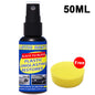 Plastic Restorer Revitalizer Plastic Leather Renovator Longlasting Coating For Car Rubbers Refurbish Clean Gloss Black Shine