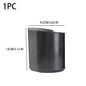 1/2pcs Car Multifunctional Cup Holder Trash Bin Door Seat Back Mount Black Plastic Organizer Auto Storage Box Accessories