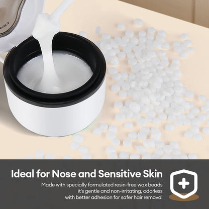 40g Mini Silicone Bowl Wax Heater Waxing Kit Hair Removal Wax-melt Machine Wax Bean Depilatory Wax Warmer Wax Heating Pot Melter