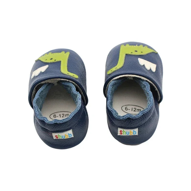 Toddle Baby Shoes Newborn Infant Shoe Boys Girls Soft Genuine First Walkers Baby Moccasins 0-24Months Cowhide Bottom Skid-Proof