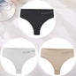 3PCS/Set Women's Panties Sexy Underwear FINETOO Large Size Thong Women Seamless Panties High Waist Girls Thongs M-2XL