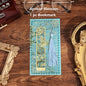 1 PC Retro Floral Painting Metal Bookmark Hollow Bronzing Bookmark With Tassel For Book Club Reader Writers Book Lovers Students