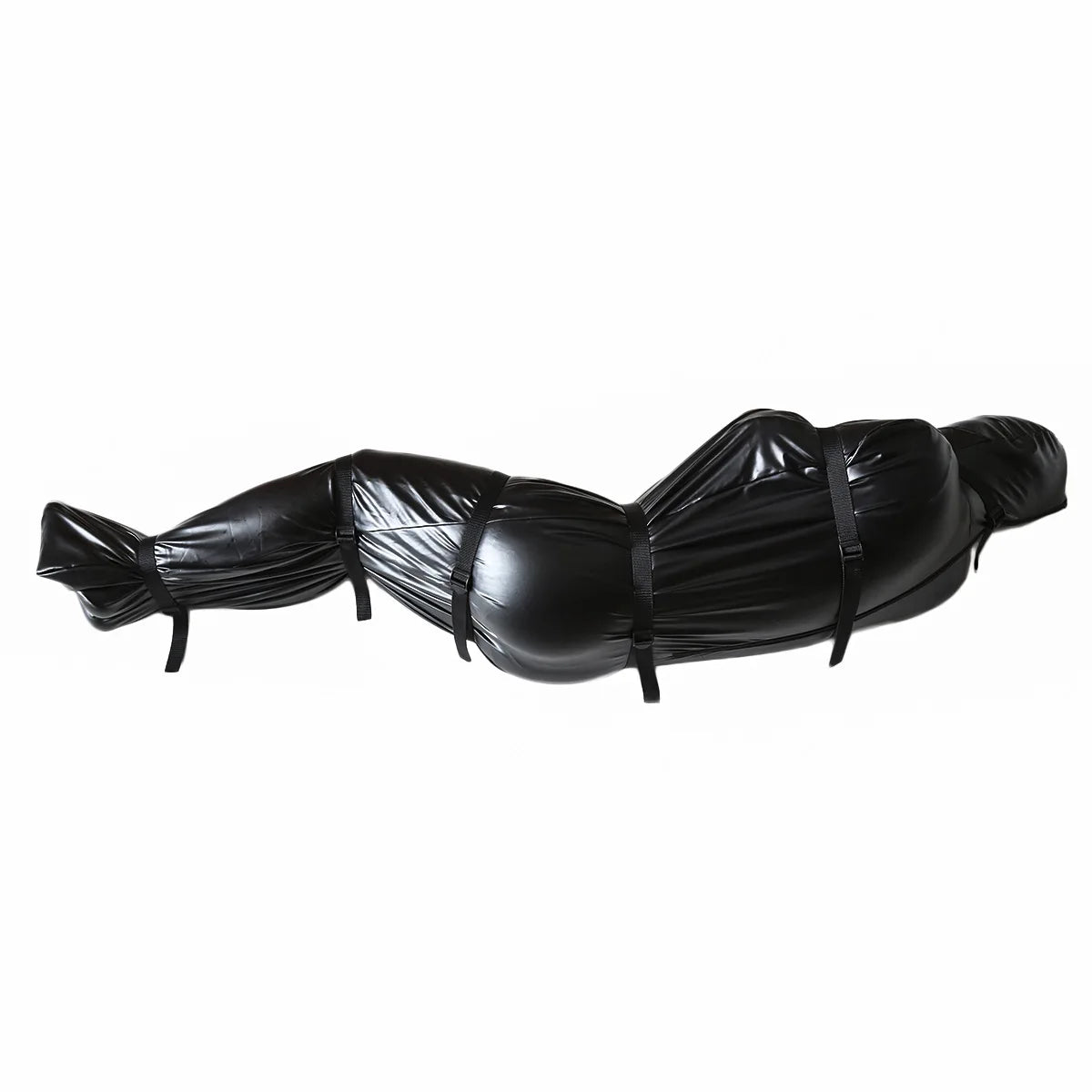 Sex Slave Binding Straitjacket Erotic Costume BDSM Bondage Mermaid Mummy Restraint Bags Sleeping Bag Leather Bodysuit Arm Binder