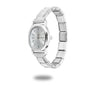 Fashion High Quality Men Women's Stainless Steel Square Round Shiny Zircon Watch Bracelet For Friend Birthday DIY Jewelry Gift