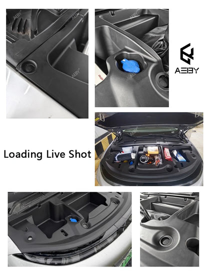 Car Front trunk storage box For Xpeng G6 2023-2026 Large-Capacity Motivation cabin Storage Box Modification Auto Accessories
