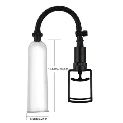 Male Penis Pump Dick Stimulate Extender Masturbator For Man Vacuum Pump Manual Penis Enlarger Big Dick Lasting Trainer Sex Toy