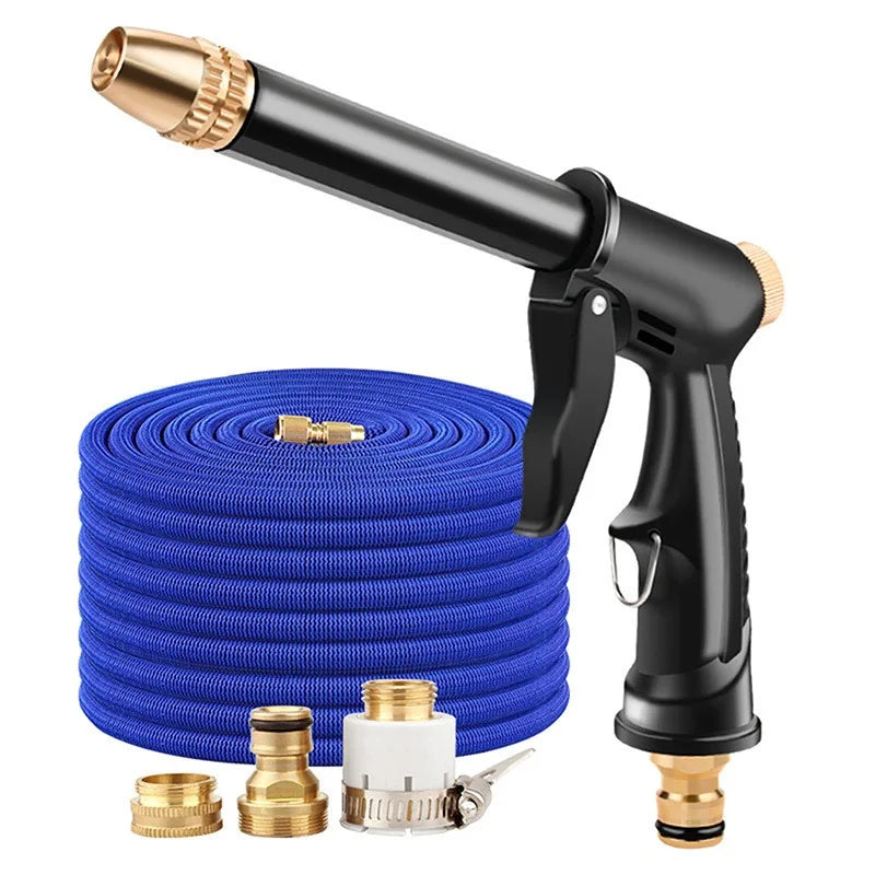 1/2/3pcs High Pressure Water Gun Car Washing Garden Watering Hose Nozzle Sprinkler Foam Jug Water Faucet Joint Quick Connector
