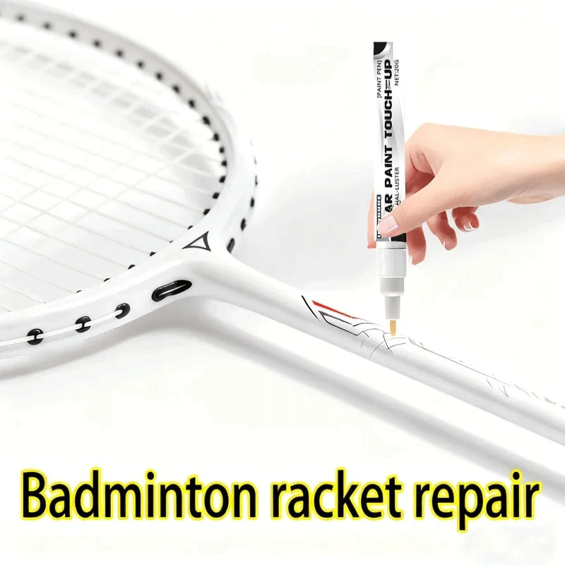 1 Waterproof Permanent Graffiti Paint Pen for Cars, Tire Marker Pen for Bicycle, Car Metal, Rubber, and Tire Patterns