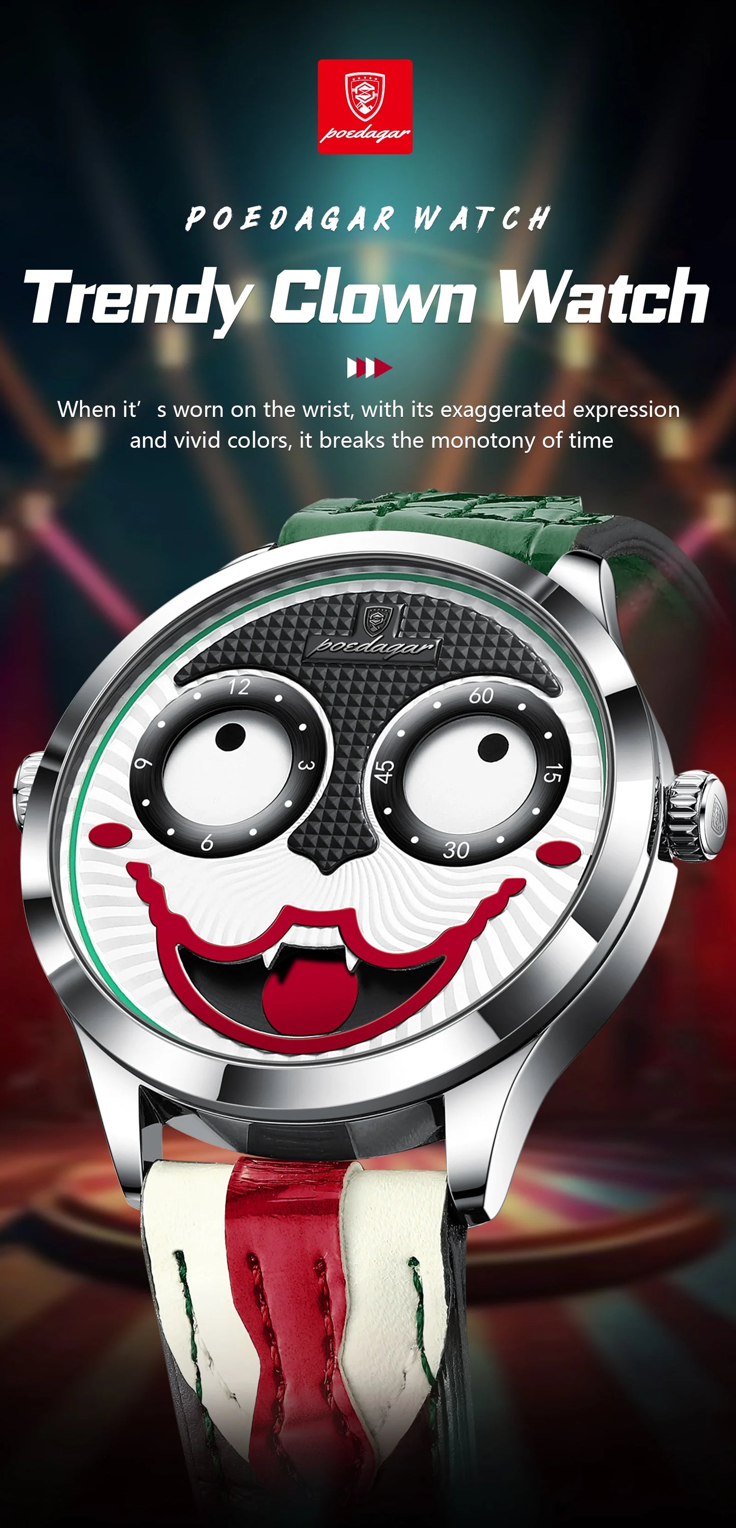 POEDAGAR Top Original Watch For Man Luxury High Quality Waterproof Man Wristwatch Quartz Leather Men's Sports Watches Male Reloj