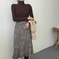 Autumn Long Sleeve Turtleneck Tops Slim Knitted Bottoming T Shirt Korean Fashion Sweater Harajuku Pullover Women Clothing Jumper