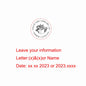 Wedding Embosser Stamp LOGO Custom Personalized Embossing Seal Customization for Letter Head Wedding Envelope Graduation Decora
