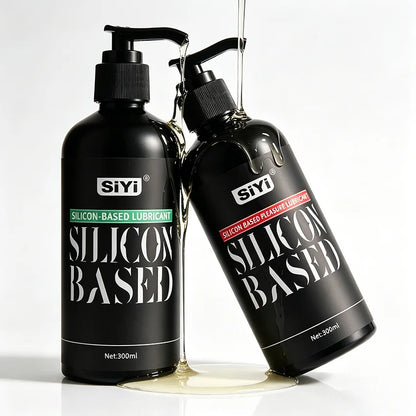 300ml Long-Lasting Silicone Based Lubricant for Sex Toy Stringy Anal Lube Suitable for Bathroom And Underwater Use For Men Women