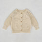 2025 New Autumn Toddler Baby Girl Clothes Set 0-3Yrs Infant Baby Girls Clothing Suit Long Sleeved Cardigan Sweater+PP Shorts