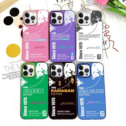 Fashion Red Phone Case For B-Bulles Since 1975 iPhone 16e 16 15 14 13 12 11 mini Pro Max XR XSMAX 8 7 Plus Anti Fall Matte Back