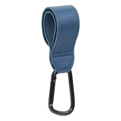 1/2pcs PU Leather Baby Bag Stroller Hook Pram Cart Organizer 360 Degree Rotatable Hook High-quality Crochet Stroller Accessories