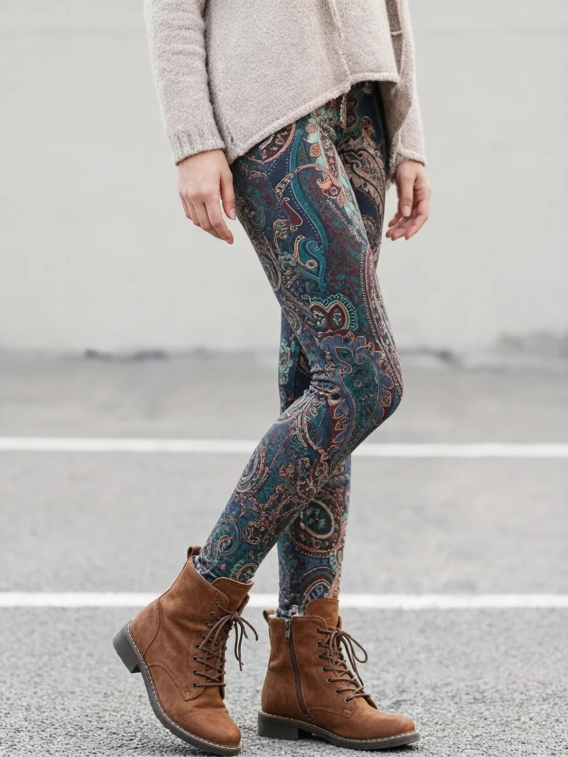 Women's Threaded Bottom Pants Casual Loose Fit High Waist Trousers for plus Size Ladies