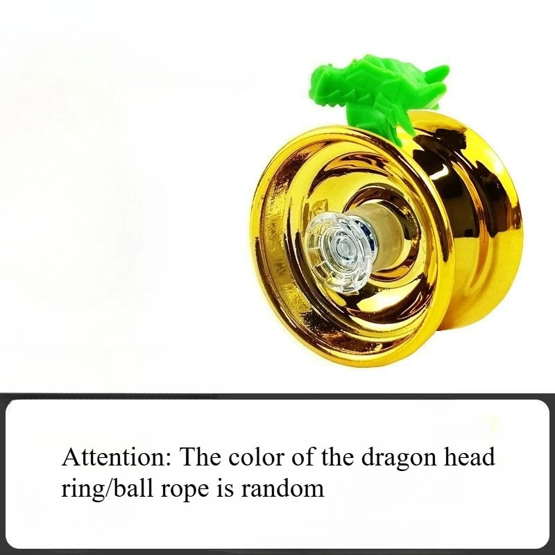 New Magic Yoyo Professional Aluminum Alloy Boys' Toy High Speed Bearing Special Prop Metal Boys and Girls Yoyo Gift